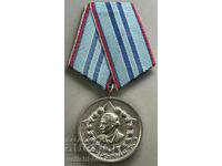 34352 Bulgaria medal 15 years Faithful service of the people of Pozharnikarska