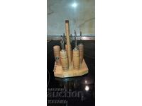 Σετ τιρμπουσόν με βάση