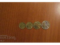 Lot exchange coins 1992