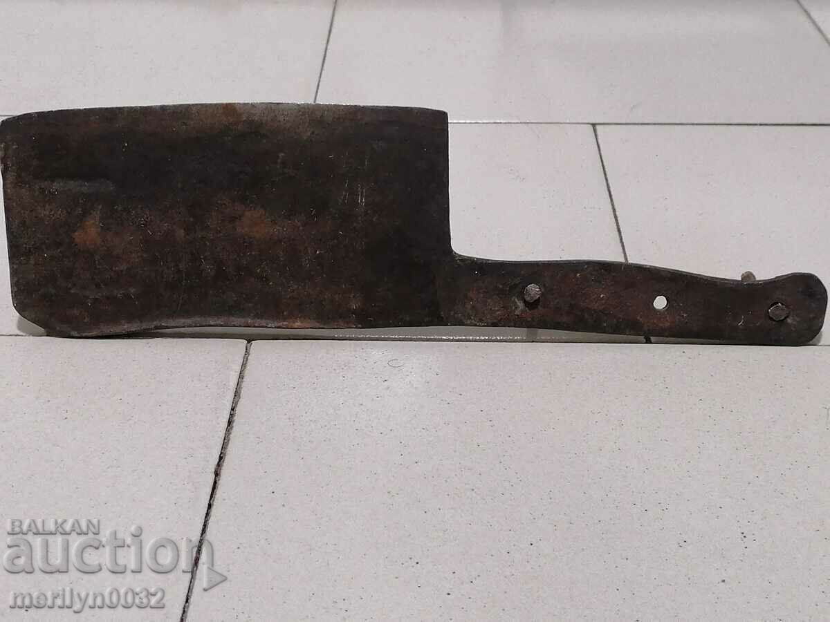 Old forged scythe, ax, hoop, knife, machete, blade with price 39.00 BGN | € 19.94 Old forged scythe, ax, hoop, knife, machete, blade with price 39.00 BGN | € 19.94