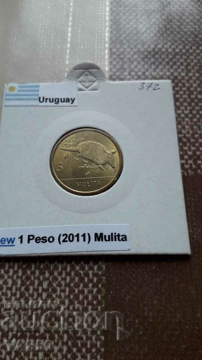 372. URUGUAY-1 peso 2011