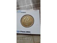 375. URUGUAY-5 pesos 2003