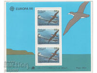 1986. Madeira. Europe - Conservation of nature. Block.