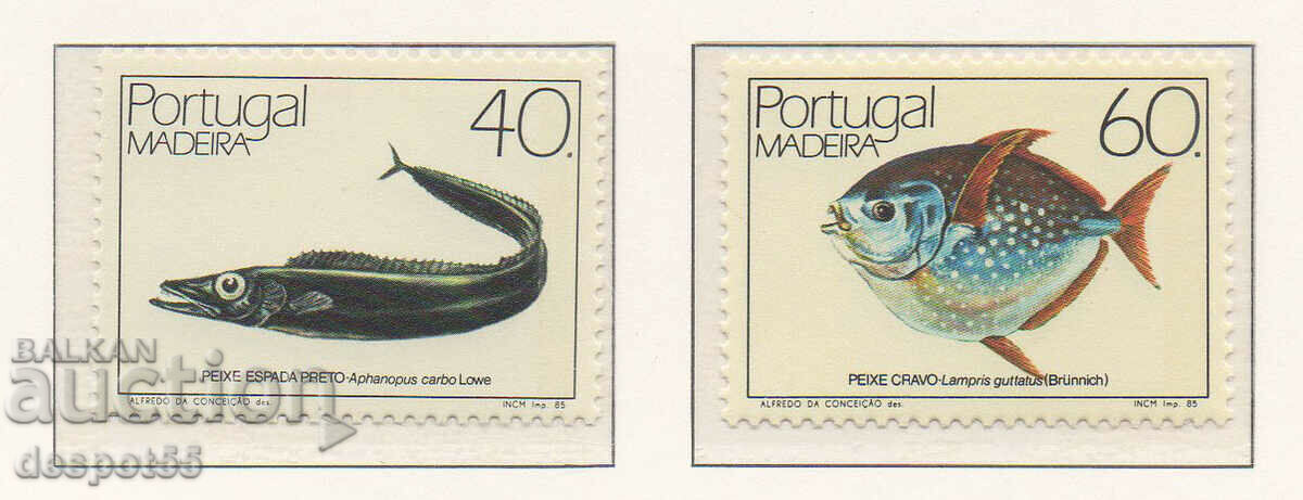 1985. Madeira. Fish.