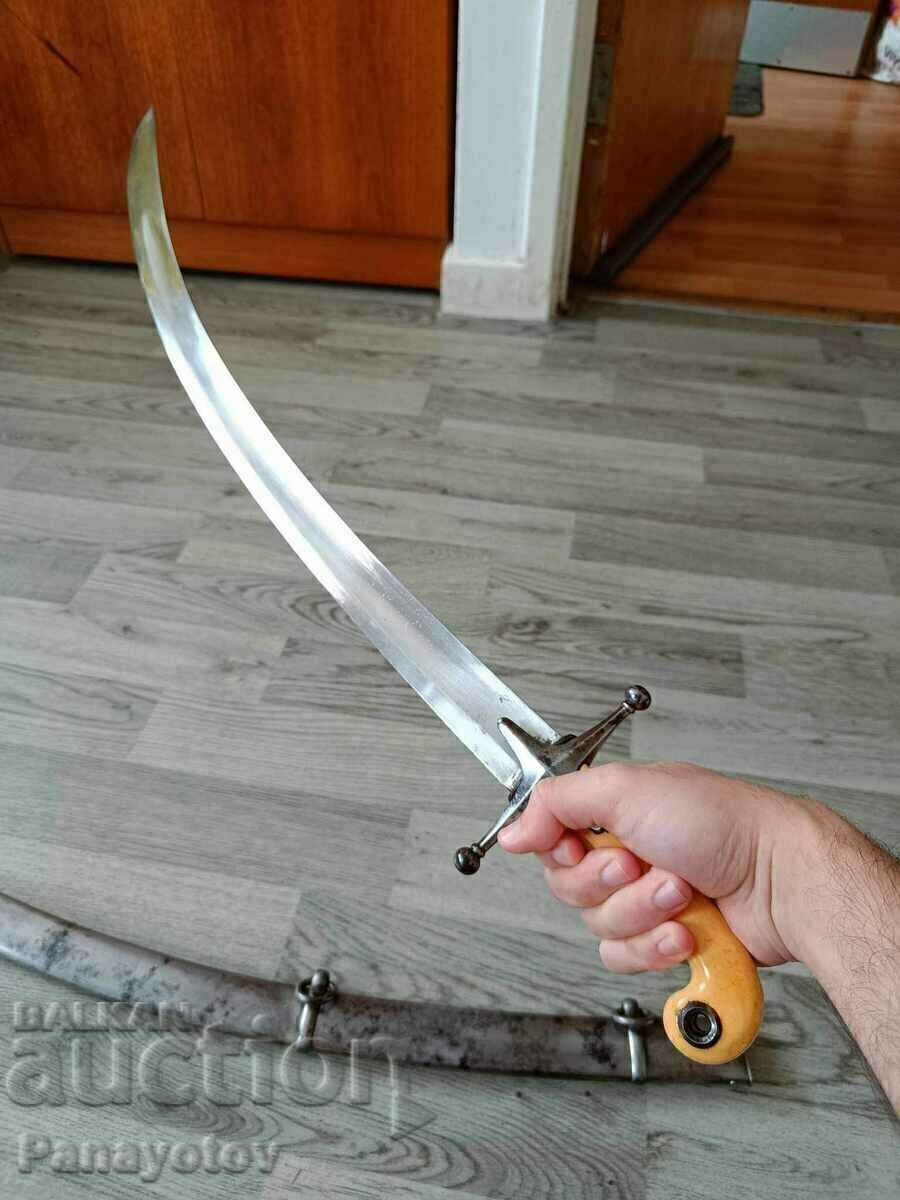 PALA hilt SABER SAGITTARIUS SHAMSHIRD IVORY OTTOMAN with price € 6033.24 | 11799.99 BGN