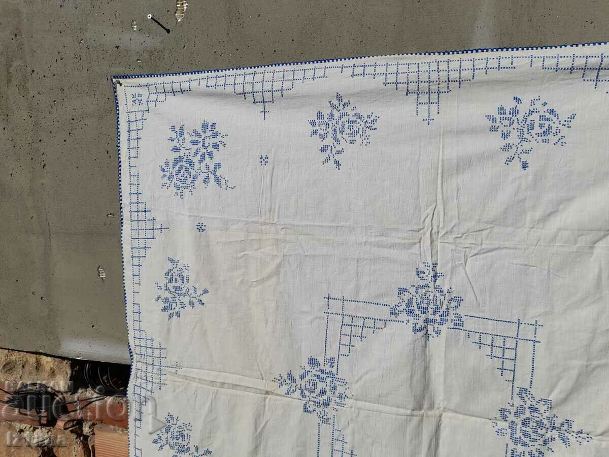 Old embroidered tablecloth with price 50.00 BGN | € 25.56 Old embroidered tablecloth with price 50.00 BGN | € 25.56