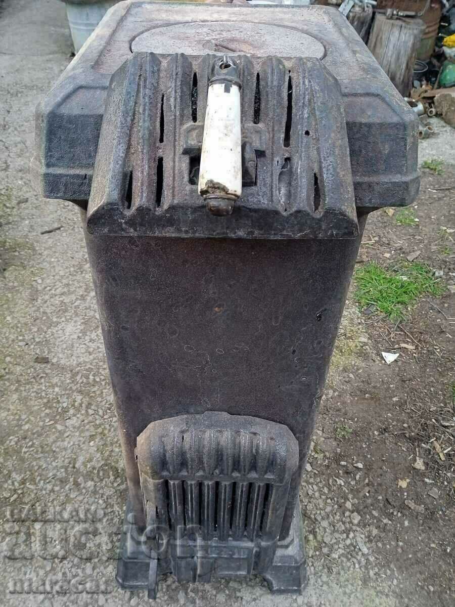 Old cast iron stove