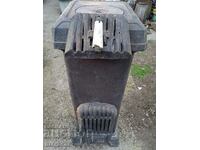 Old cast iron stove
