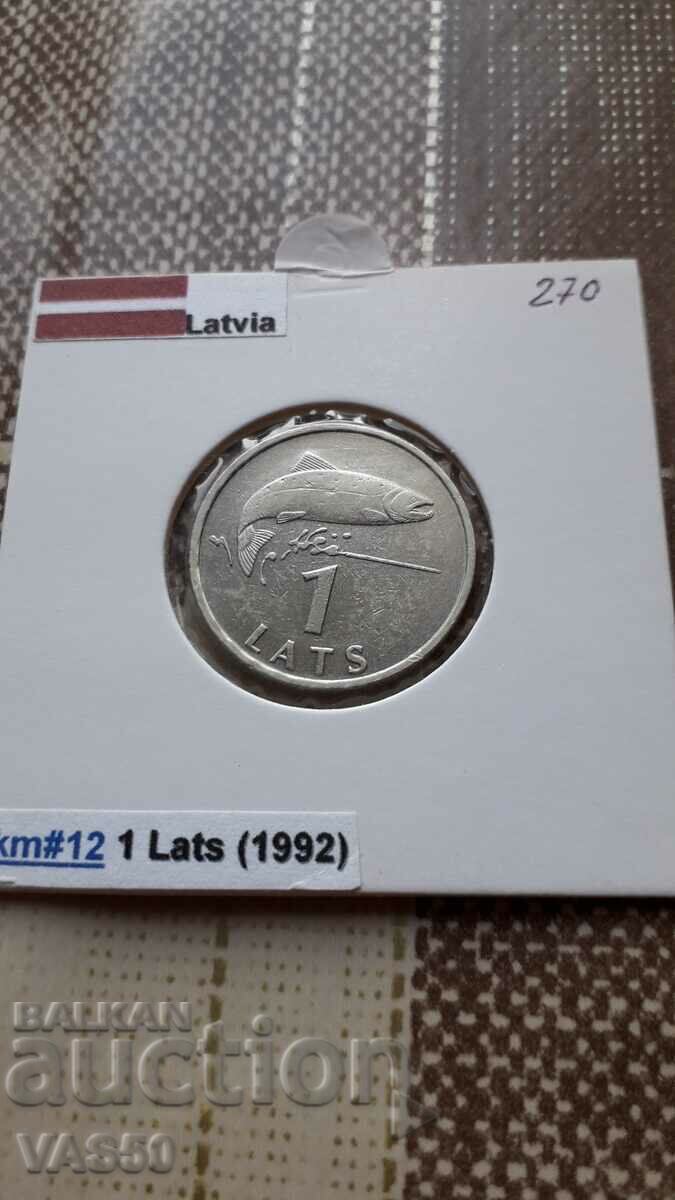 270. LATVIA-1lat1992