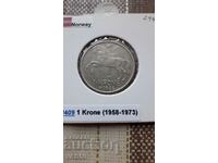 294. NORWAY-1 krone 1962