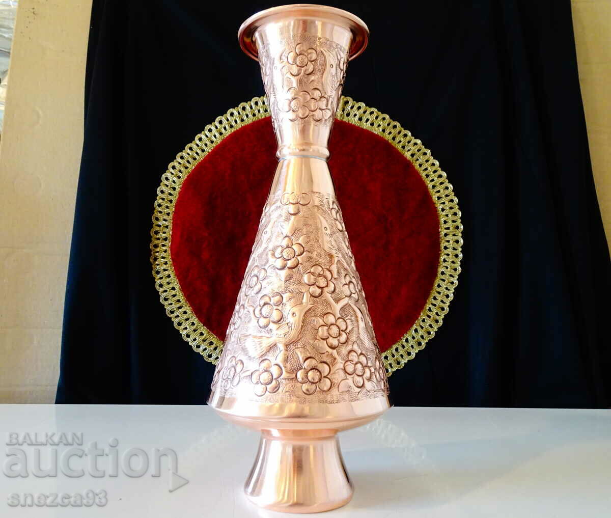 Copper jug, carafe, vase Isfahan.
