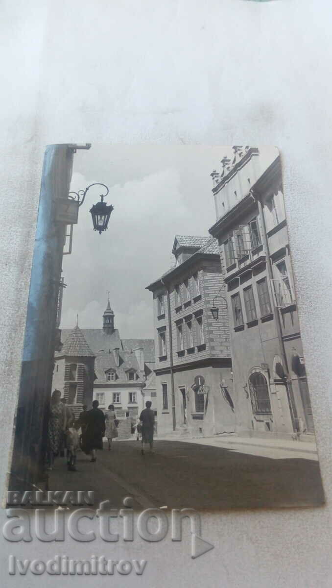 Καρτ ποστάλ Warszawa Ulica Nowomiejska 1966