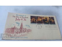 Ταχυδρομικός φάκελος πρώτης ημέρας Η Ημέρα της Ελευθερίας 4 Ιουλίου 1976