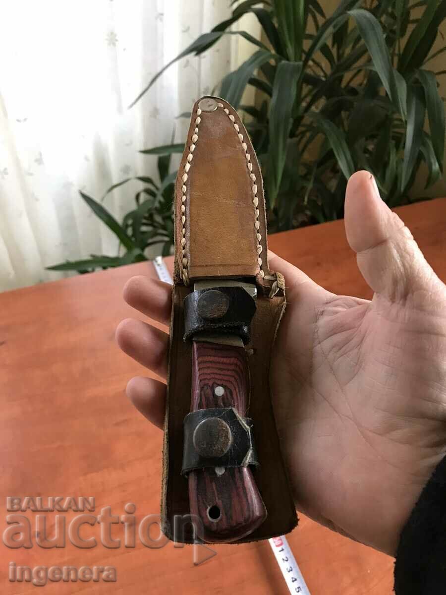 KNIFE SHARP JAPANESE KANYA LEATHER with price 42.00 BGN | € 21.47 KNIFE SHARP JAPANESE KANYA LEATHER with price 42.00 BGN | € 21.47