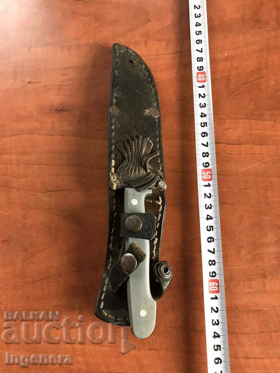 Auction BUTCHER KNIFE BLADE KANIA LEATHER Auction BUTCHER KNIFE BLADE KANIA LEATHER