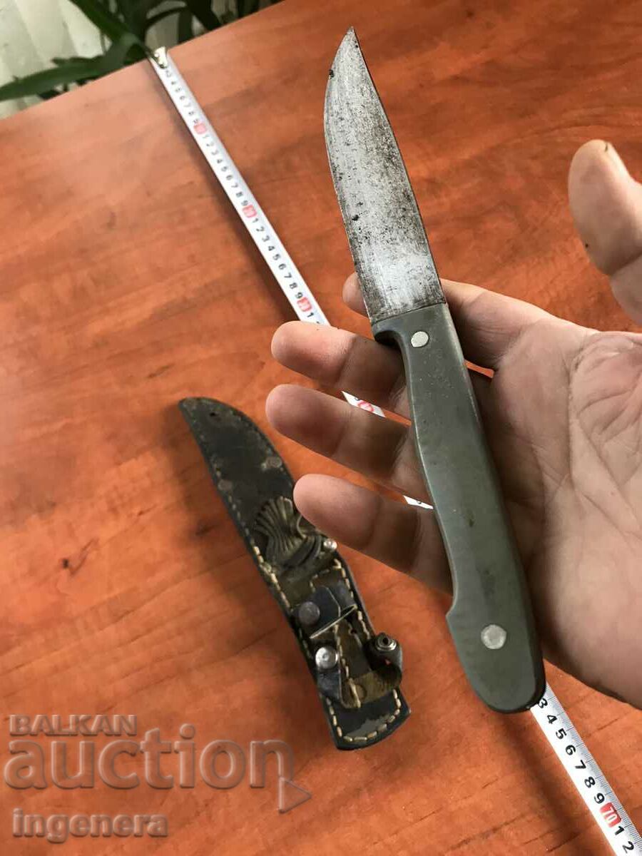 Delivery of BUTCHER KNIFE BLADE KANIA LEATHER Delivery of BUTCHER KNIFE BLADE KANIA LEATHER