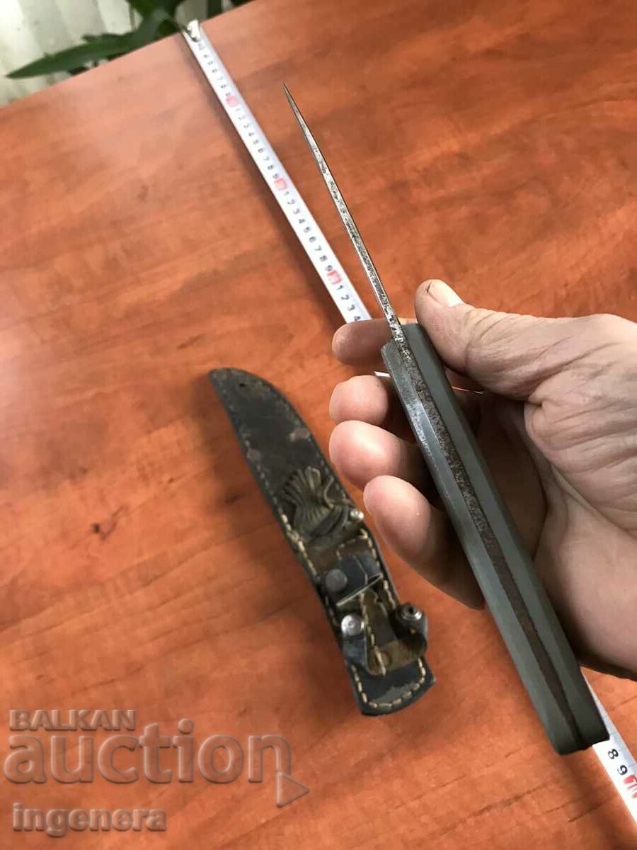 BUTCHER KNIFE BLADE KANIA LEATHER - 5 BUTCHER KNIFE BLADE KANIA LEATHER - 5