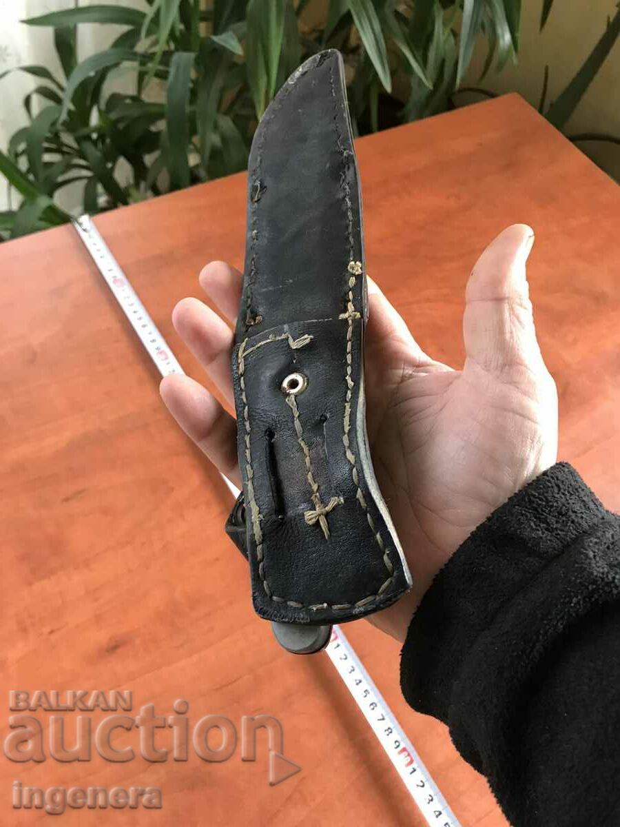 BUTCHER KNIFE BLADE KANIA LEATHER - 6 BUTCHER KNIFE BLADE KANIA LEATHER - 6