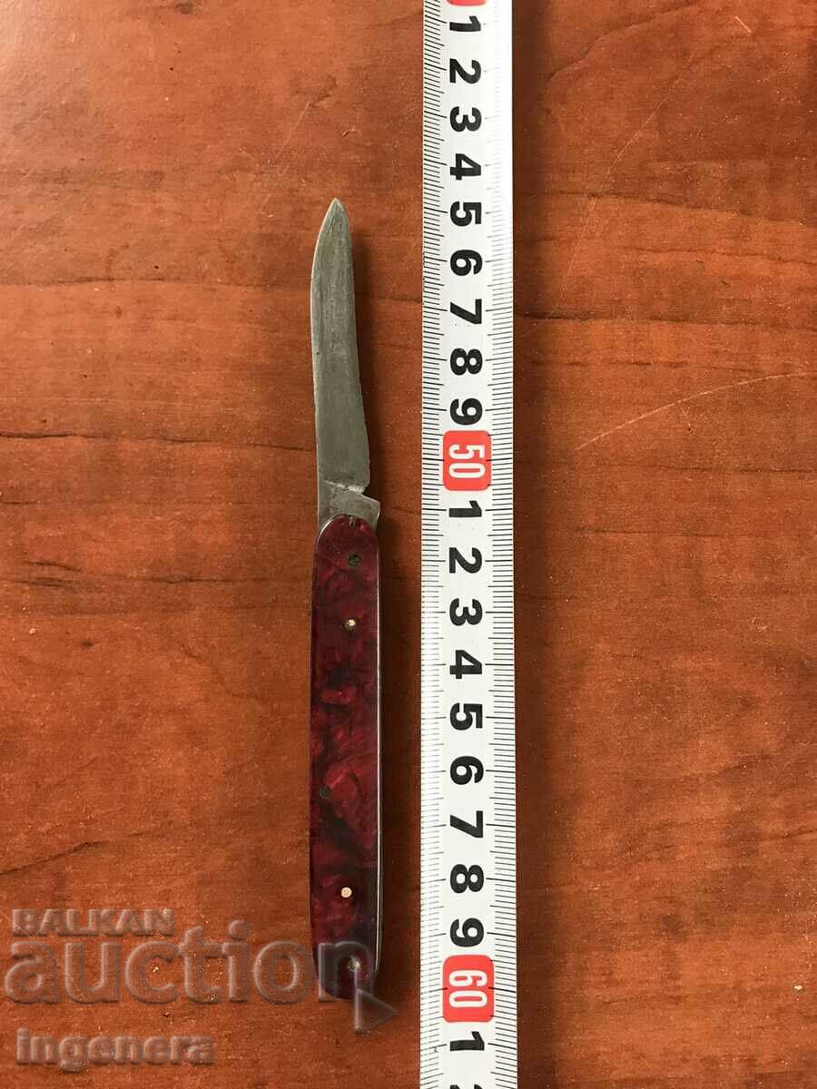 KNIFE FOLDING LEG BLADE-LARGE THORN WITH CASE