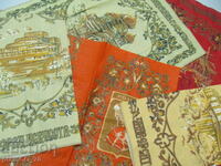 No.*6838 old Russian towels - lot 5 pieces