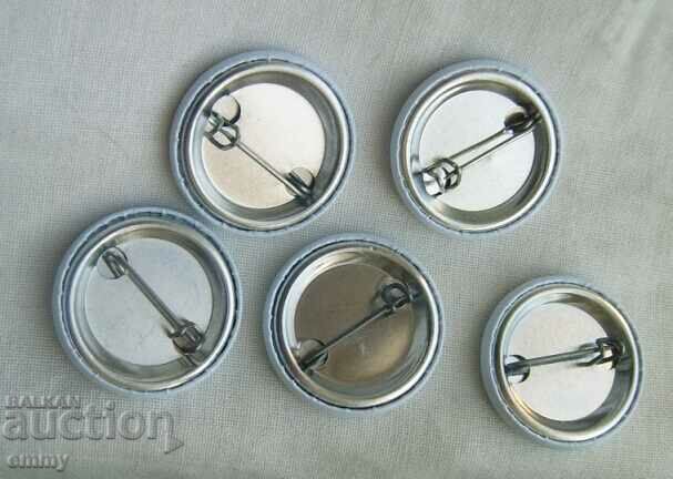 Badge - Pepsi Cola, 5 pieces with price 8.00 BGN | € 4.09 Badge - Pepsi Cola, 5 pieces with price 8.00 BGN | € 4.09