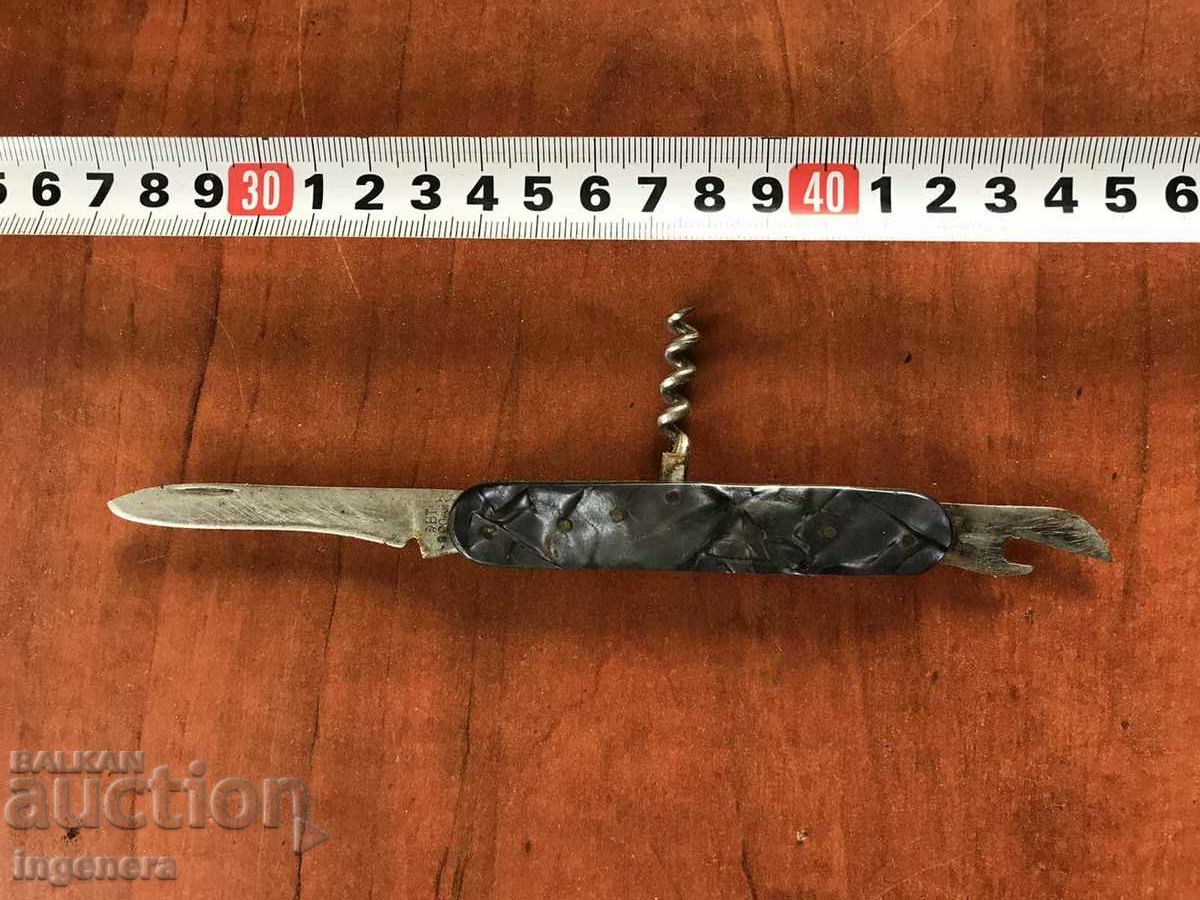 FOLDING KNIFE LEG ANTIQUE BLADE-LARGE THORN - 5 FOLDING KNIFE LEG ANTIQUE BLADE-LARGE THORN - 5