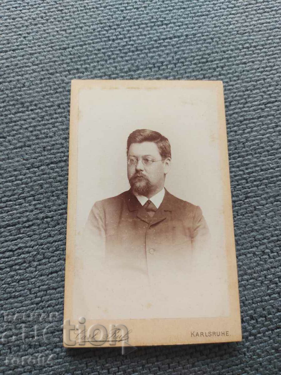 FOTO VECHE - CARTON - SECOLUL XIX - 7