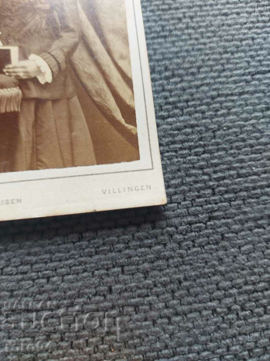 FOTO VECHE - CARTON - SECOLUL XIX - 5 FOTO VECHE - CARTON - SECOLUL XIX - 5