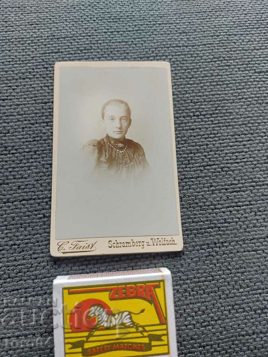 FOTO VECHE - CARTON - SECOLUL XIX cu preț € 8.99 | 17.58 BGN