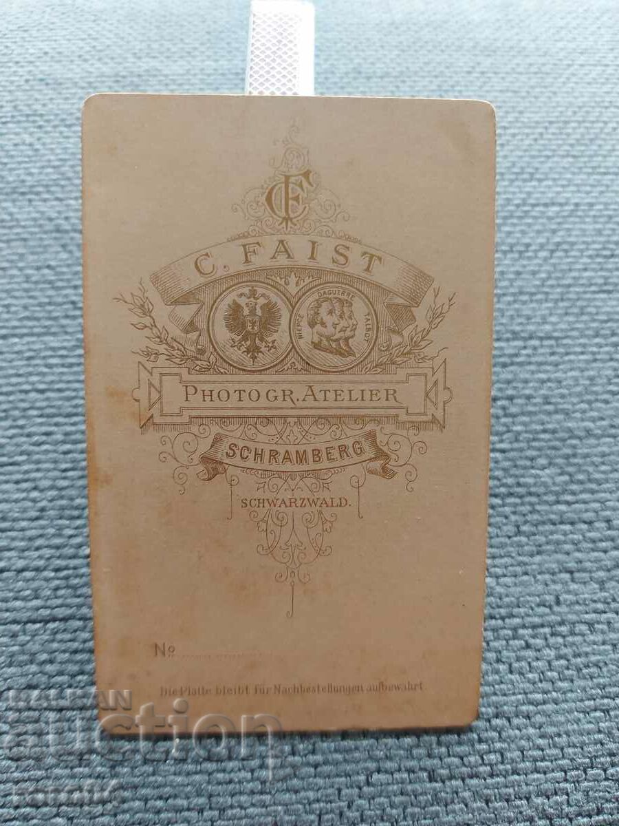 OLD PHOTO - CARDBOARD - XIX CENTURY - 7 OLD PHOTO - CARDBOARD - XIX CENTURY - 7