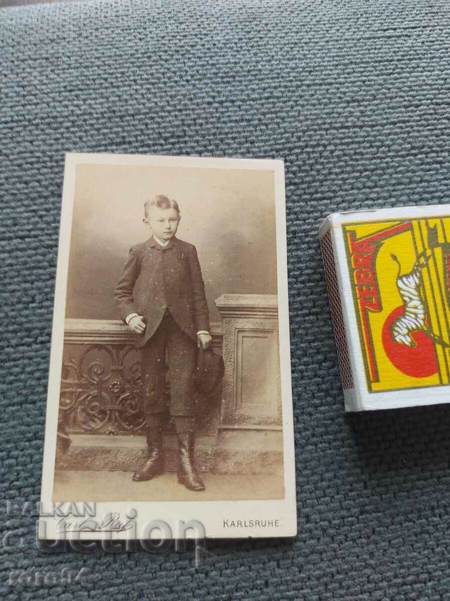 Auction  OLD PHOTO - CARDBOARD - XIX CENTURY