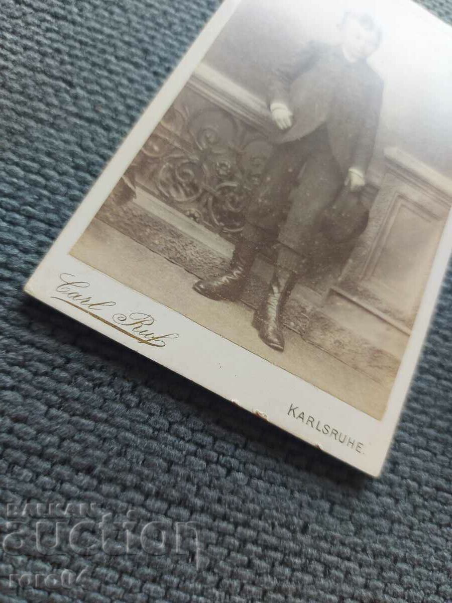 Delivery of OLD PHOTO - CARDBOARD - XIX CENTURY
