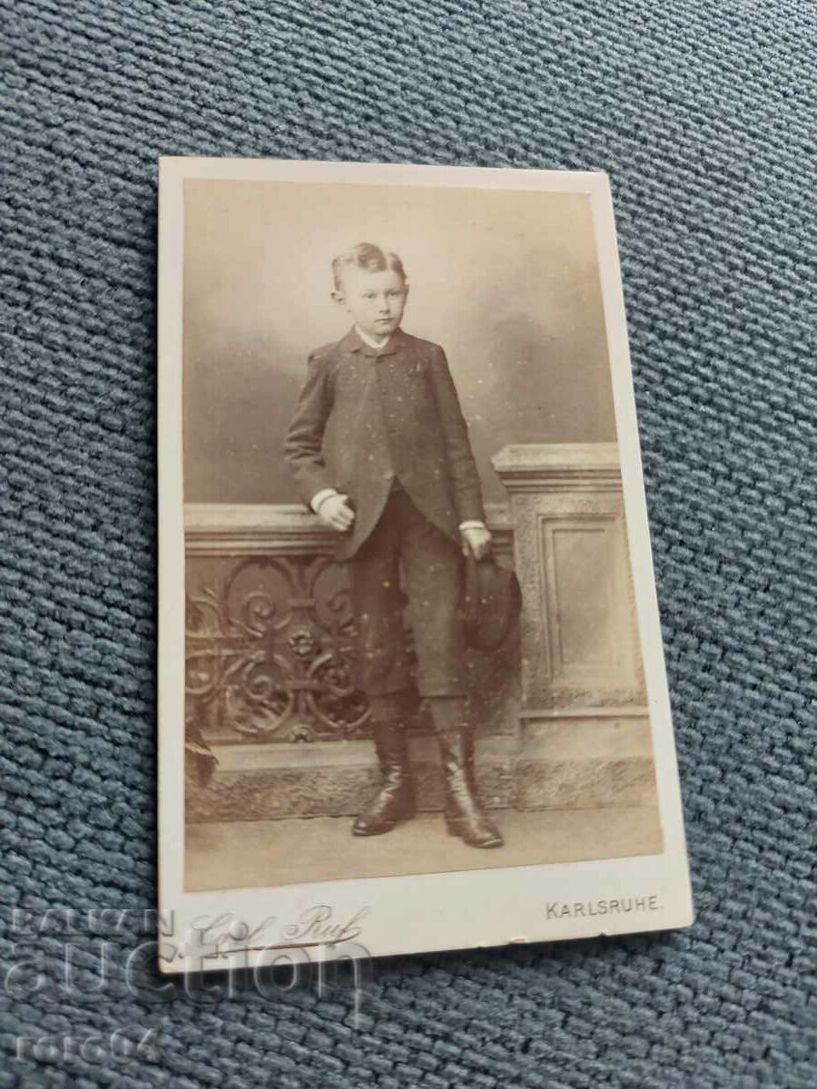 OLD PHOTO - CARDBOARD - XIX CENTURY - 7