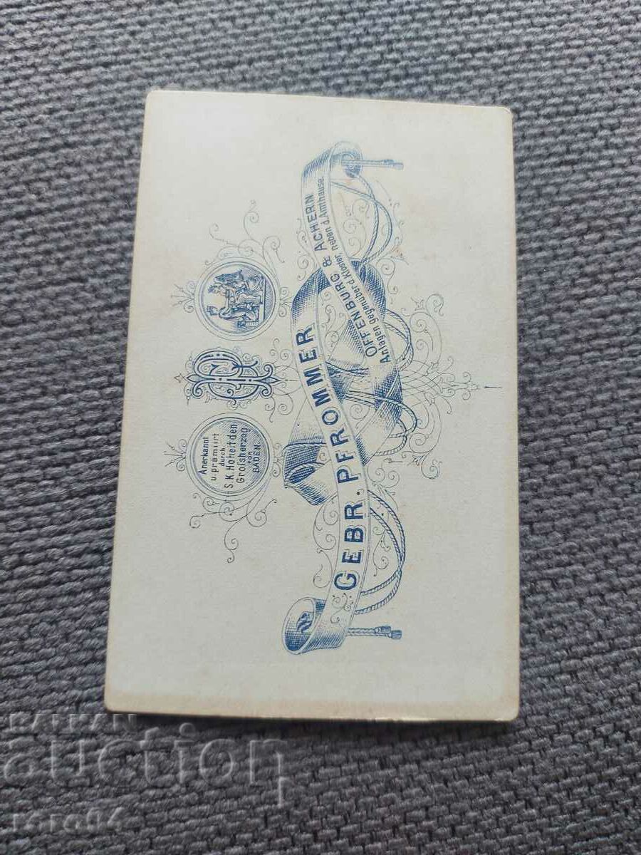 OLD PHOTO - CARDBOARD - XIX CENTURY - 5 OLD PHOTO - CARDBOARD - XIX CENTURY - 5