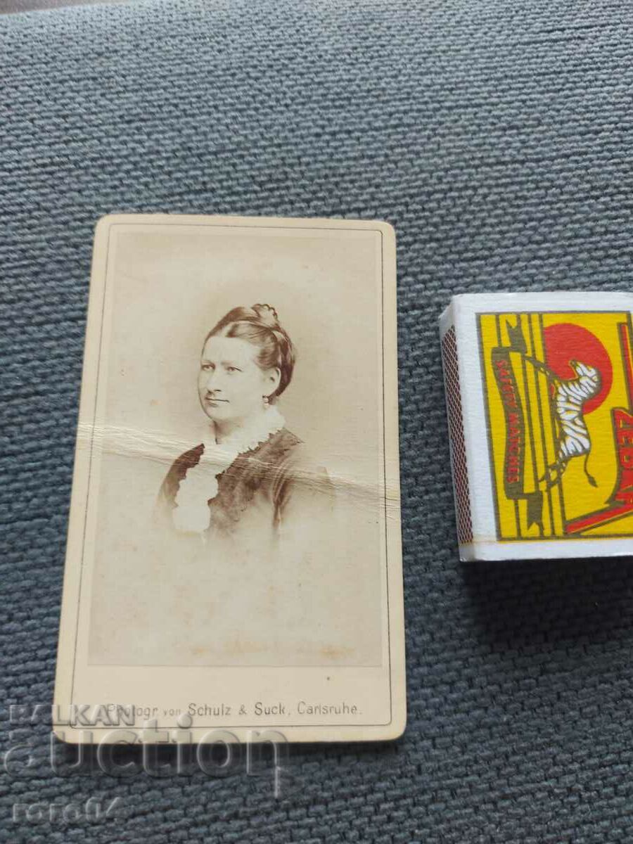 Auction  OLD PHOTO - CARDBOARD - XIX CENTURY