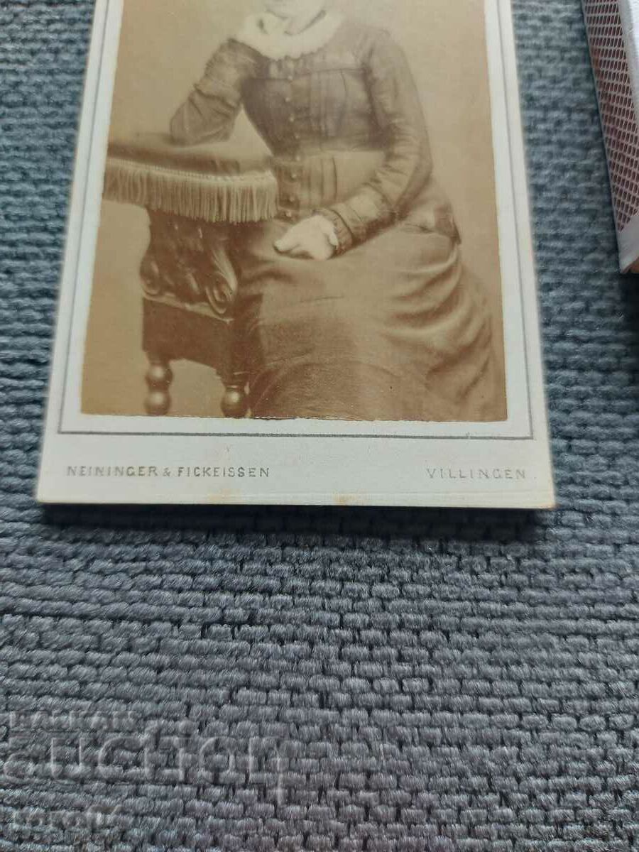 Livrarea FOTO VECHE - CARTON - SECOLUL XIX