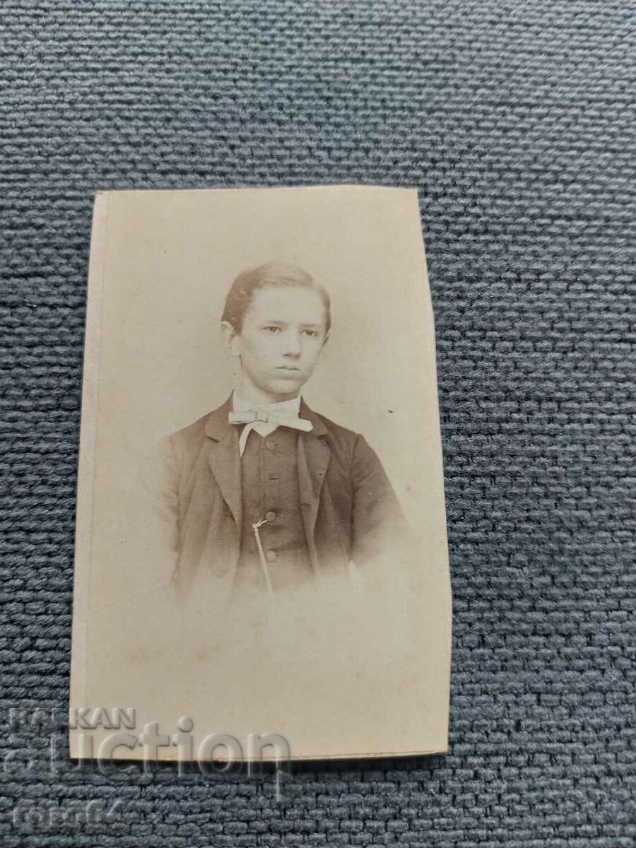FOTO VECHE - CARTON - SECOLUL XIX - 6