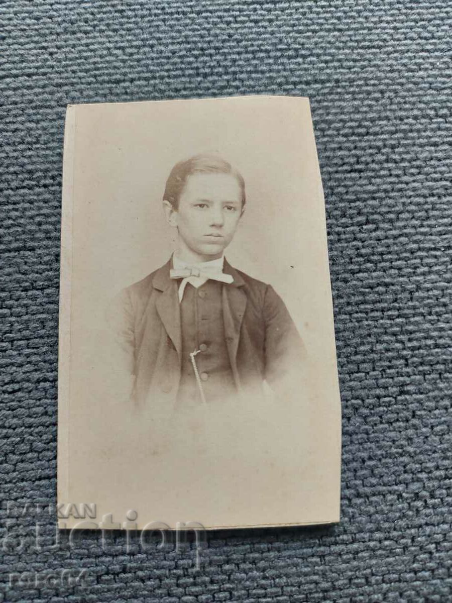 FOTO VECHE - CARTON - SECOLUL XIX