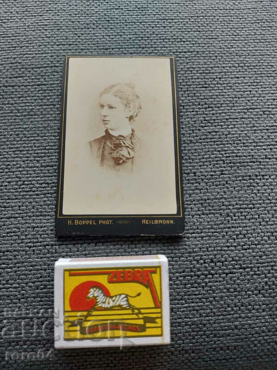 FOTO VECHE - CARTON - SECOLUL XIX cu preț € 8.99 | 17.58 BGN