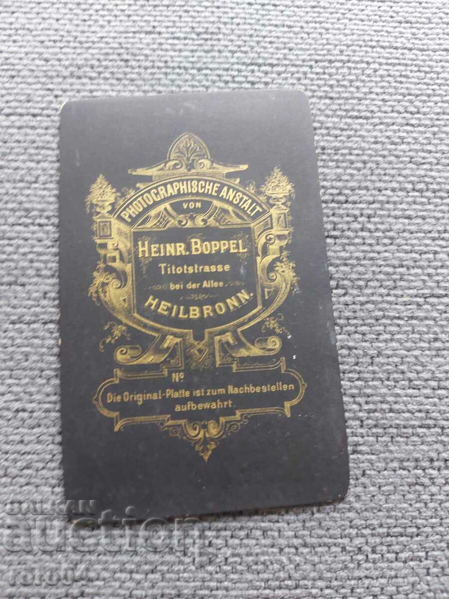 OLD PHOTO - CARDBOARD - XIX CENTURY - 5 OLD PHOTO - CARDBOARD - XIX CENTURY - 5