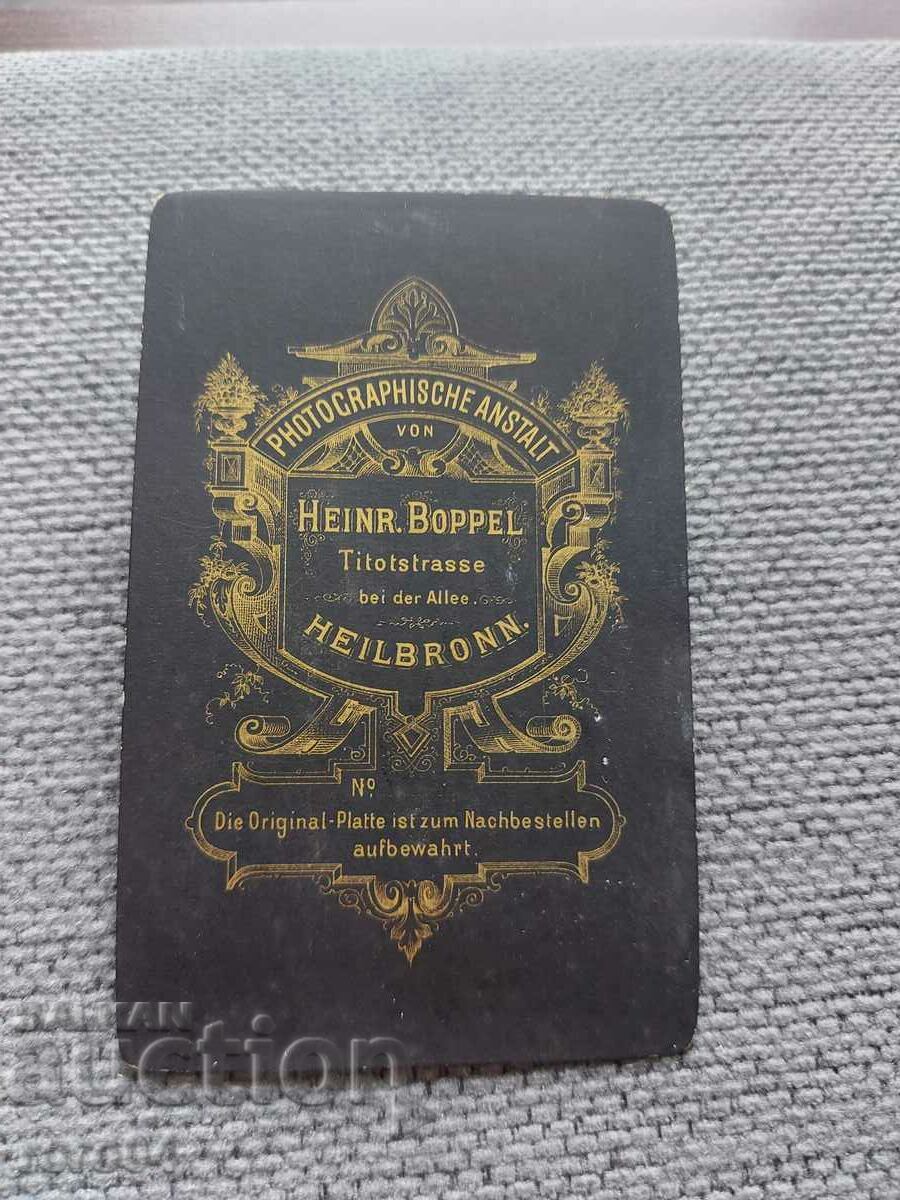 OLD PHOTO - CARDBOARD - XIX CENTURY - 6 OLD PHOTO - CARDBOARD - XIX CENTURY - 6