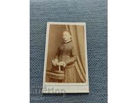 FOTO VECHE - CARTON - SECOLUL XIX