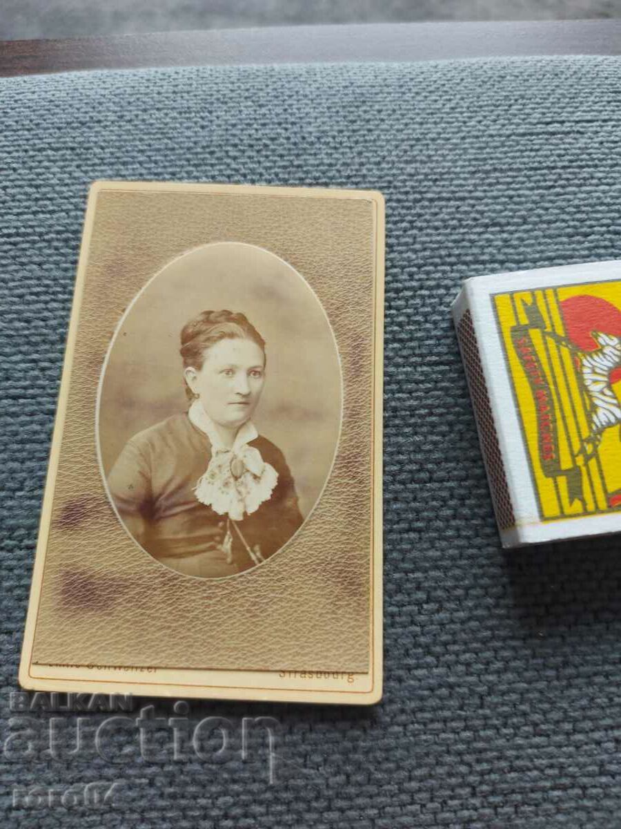 Auction  OLD PHOTO - CARDBOARD - XIX CENTURY