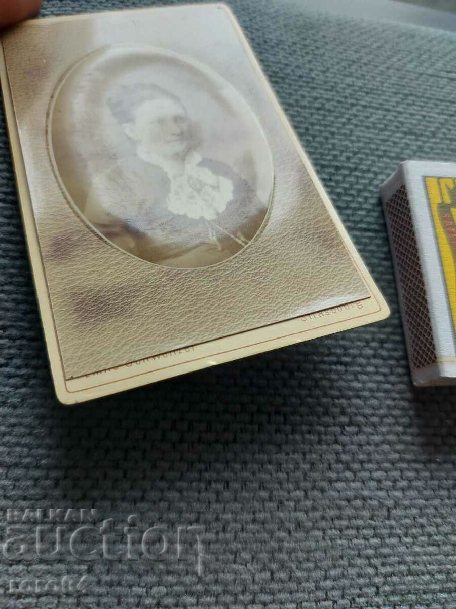 Livrarea FOTO VECHE - CARTON - SECOLUL XIX Livrarea FOTO VECHE - CARTON - SECOLUL XIX