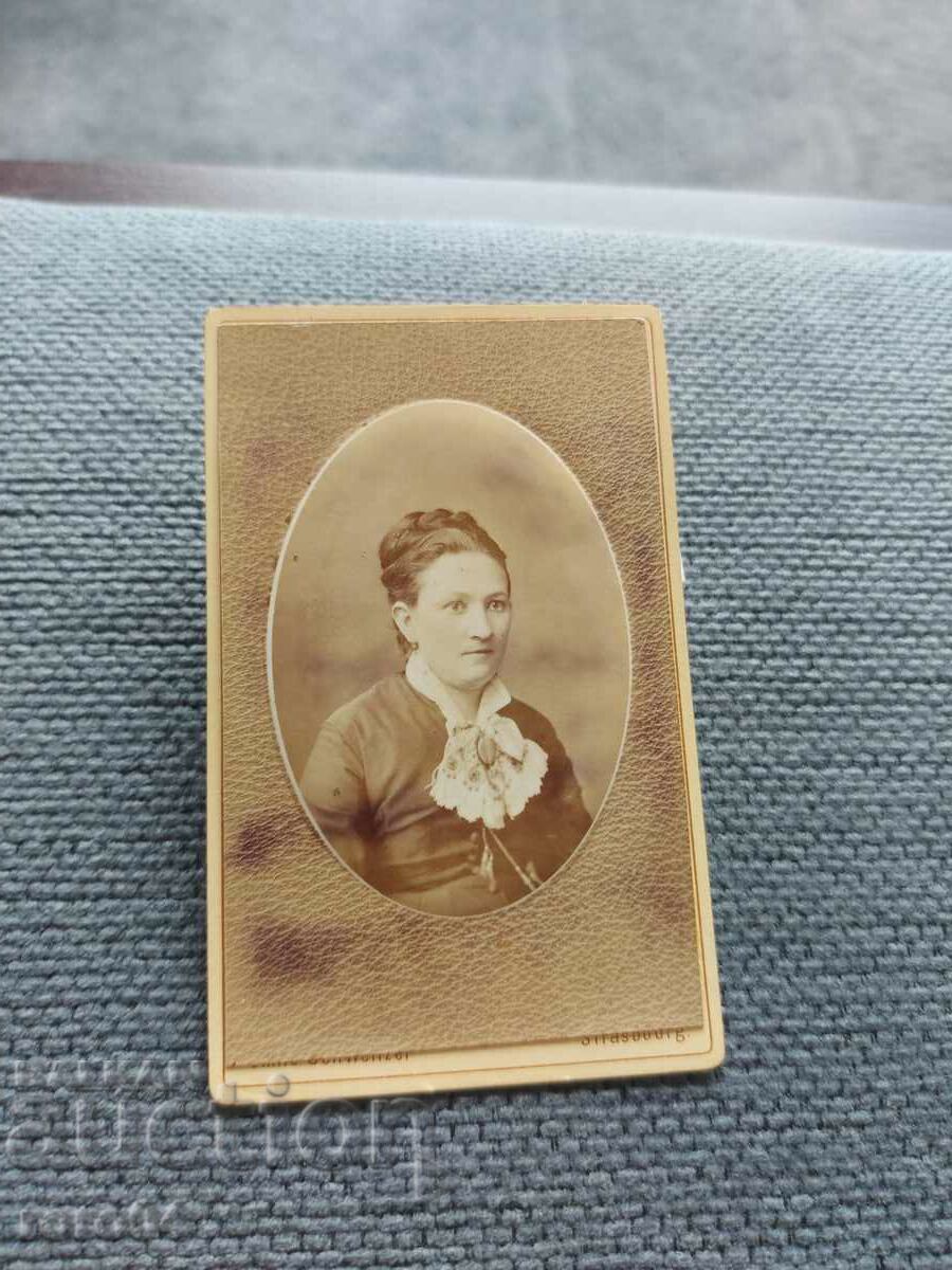 FOTO VECHE - CARTON - SECOLUL XIX - 7 FOTO VECHE - CARTON - SECOLUL XIX - 7