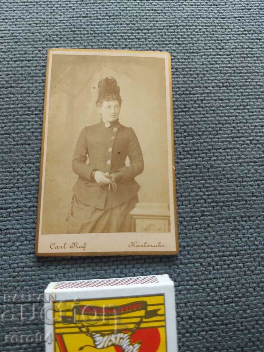 FOTO VECHE - CARTON - SECOLUL XIX cu preț € 8.99 | 17.58 BGN