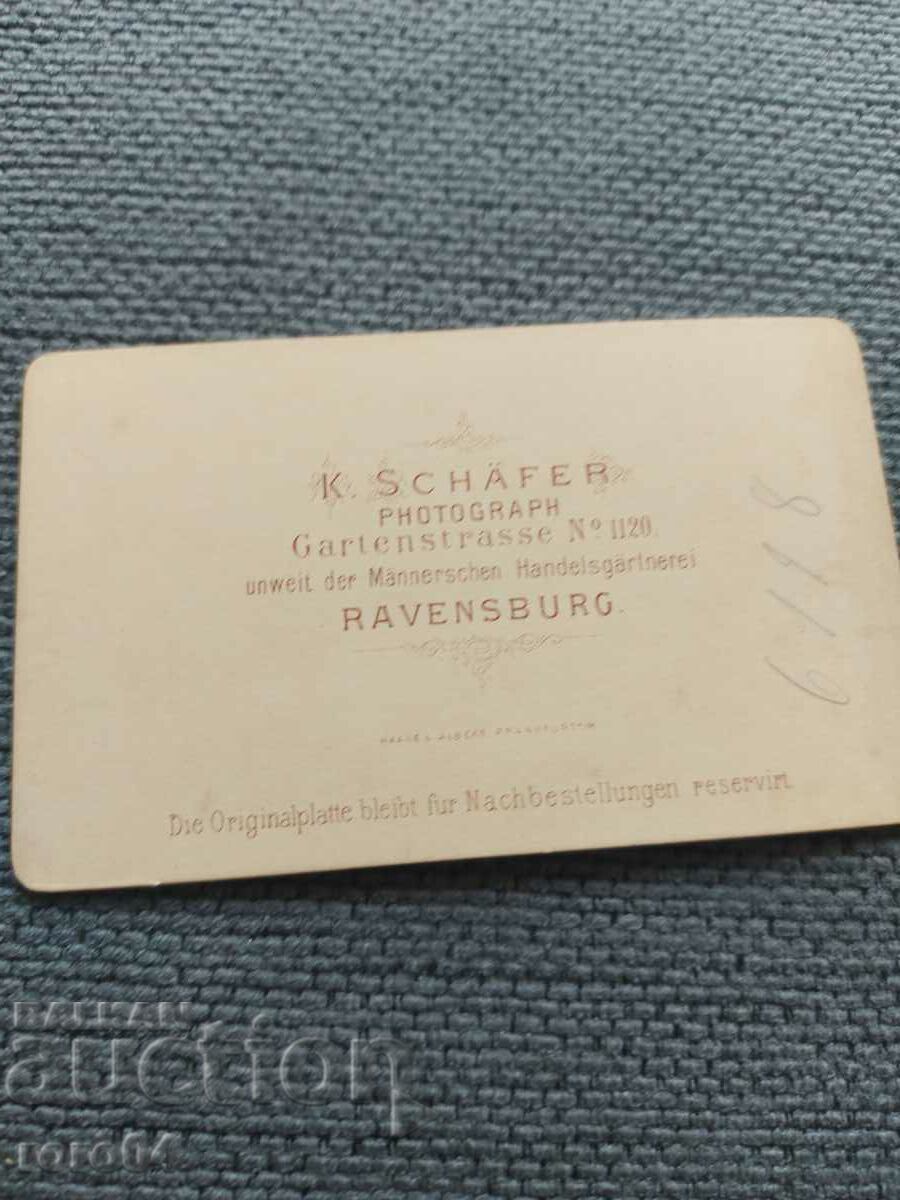 OLD PHOTO - CARDBOARD - XIX CENTURY - 6 OLD PHOTO - CARDBOARD - XIX CENTURY - 6