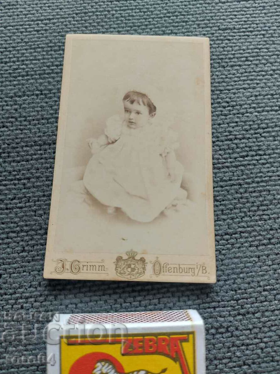 СТАРА ФОТОГРАФИЯ - КАРТОН - XIX ВЕК с цена € 8.99 | 17.58 лв.