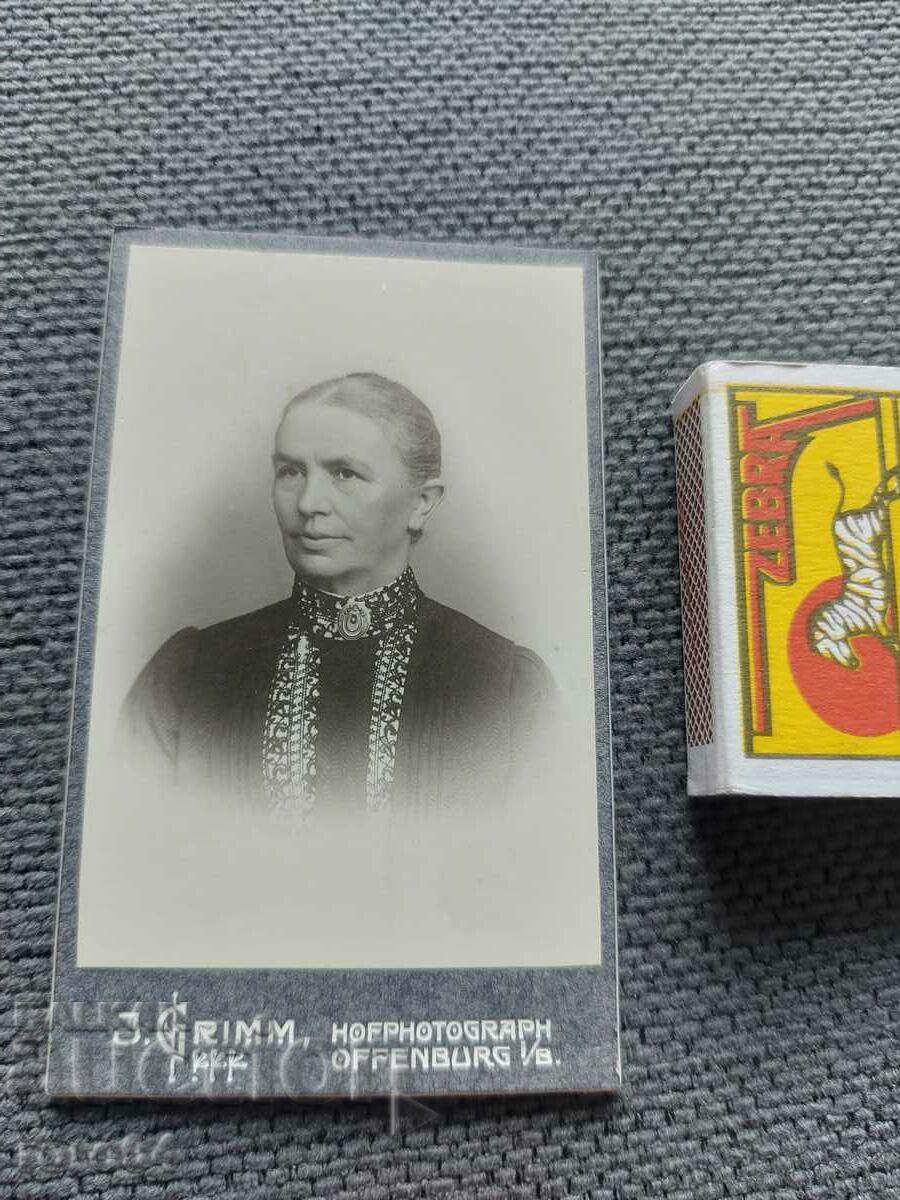 Licitație FOTO VECHE - CARTON - SECOLUL XIX