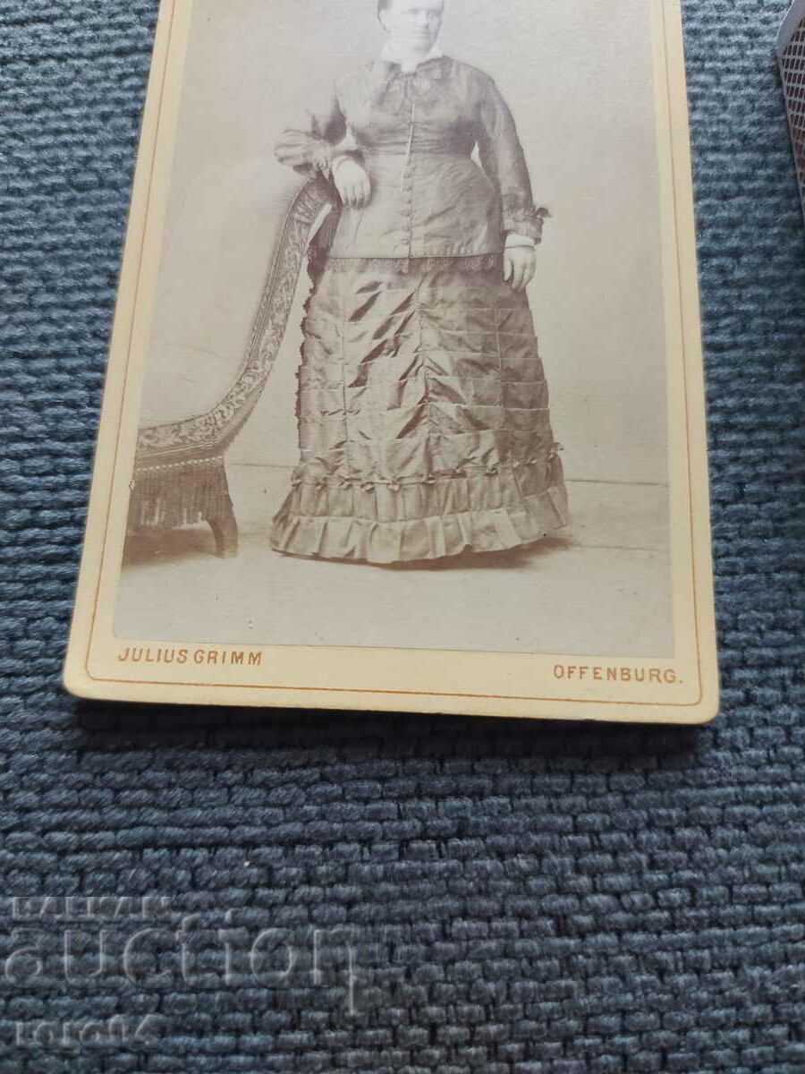 Delivery of OLD PHOTO - CARDBOARD - XIX CENTURY Delivery of OLD PHOTO - CARDBOARD - XIX CENTURY